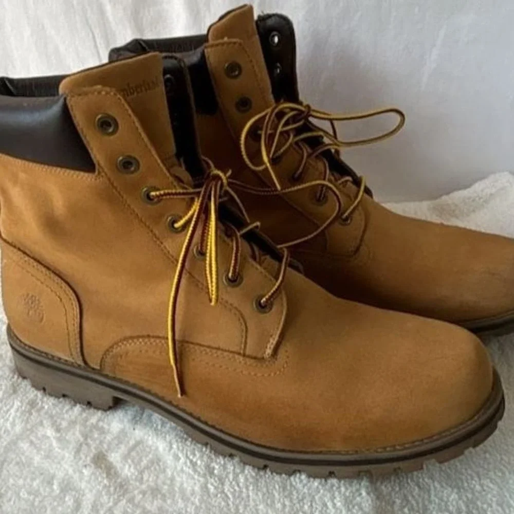 Timberland Newmarket 6-Inch Wheat Nubuck Boots
